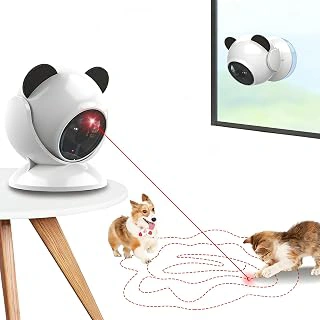 Wortade Automatic Interactive Rechargeable Cat Laser Toy with Suction Cup