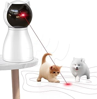 Valonii Automatic Motion-Activated Cat Laser Toy, Random Trajectory, Rechargeable