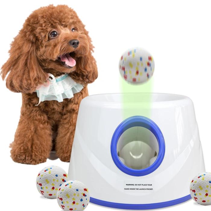Automatic Dog Ball Launcher with Adjustable Distance