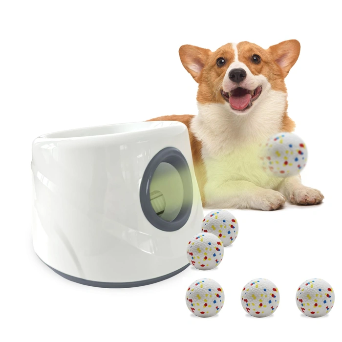 Mloowa Automatic Ball Launcher for Dogs with Adjustable Distance