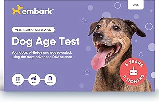 Embark Dog Age DNA Test Kit for Estimating Age and Birthday