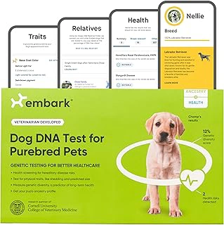 Embark Purebred Dog DNA Test for Health & Traits