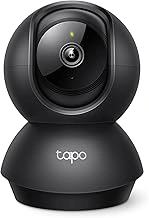 Tapo 1080P Indoor Pan/Tilt Wired Security Camera C201