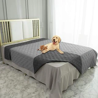 Ameritex Reversible Waterproof Dog Bed Cover and Pet Blanket