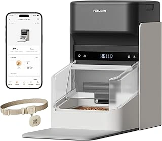PETLIBRO RFID Automatic Cat Feeder, Collar Tag-Activated, 5G/2.4G Wi-Fi Programmable