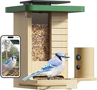 Birdfy Smart Solar Powered Bird Feeder with Camera & Night Insight