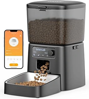 oneisall Automatic Cat Feeder with WiFi, App & Portion Control