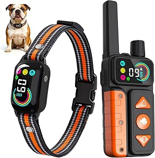 2-in-1 Dog Bark & Shock Training Collar