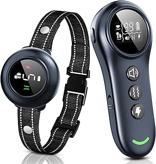 2-in-1 Dog Shock & Bark Training Collar