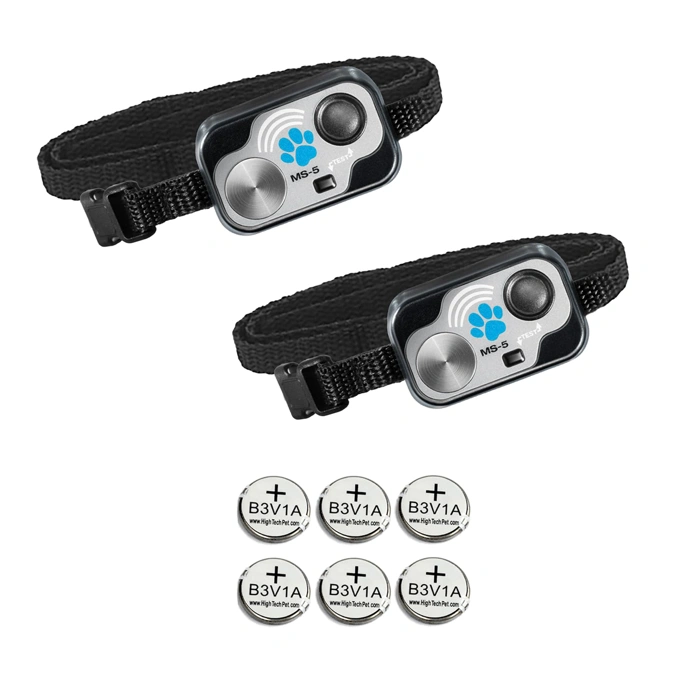 High Tech Pet MS-5 Automatic Pet Door Collar 2-Pack for Power Pet Doors, Waterproof