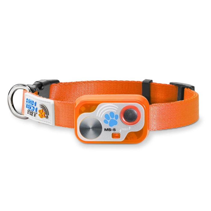 High Tech Pet MS-5 Automatic Pet Door Collar, Designer Series, Waterproof, Orange