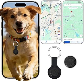 Pet GPS Tracker: A smart Collar with Real-time Location Tracking—no Monthly fees, no SIM Card Required, Real-time Tracking for Small Pets, Compatible with Android and iOS, 356-day Battery Life